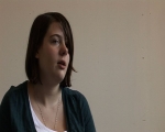 Still image from Poverty and Participation in the Media - Hannah Rumney Full Interview 